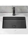 Schnelle Sch BK202 Black Tezgah Altı Dikdörtgen Çelik Lavabo