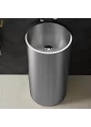 Schnelle Sch S8831 Chrome Oval Monoblok Çelik Lavabo