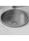 Schnelle Sch BL207 Grey Tezgah Altı Oval Çelik Lavabo