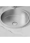 Schnelle Sch S207 Chrome Tezgah Altı Oval Çelik Lavabo