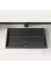 Schnelle Sch BK210 Black Tezgah Altı Dikdörtgen Çelik Lavabo