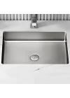 Schnelle Sch S202 Chrome Tezgah Altı Dikdörtgen Çelik Lavabo