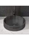 Schnelle Sch BK5509 Black Tezgah Üstü Hegzagon Çelik Lavabo