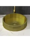 Schnelle Sch B5509 Rustik Tezgah Üstü Hegzagon Çelik Lavabo