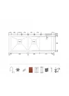 Schnelle AQ 12050X 120 Cm Mutfak Evyesi