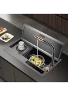 Schnelle AQ 6032 NJH 60 Cm Ultrasonik Akıllı Evye