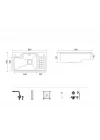 Schnelle AQ 8347NJ 83 Cm Mutfak Evyesi