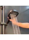 Schnelle Sharp Siyah Akıllı Duş Seti