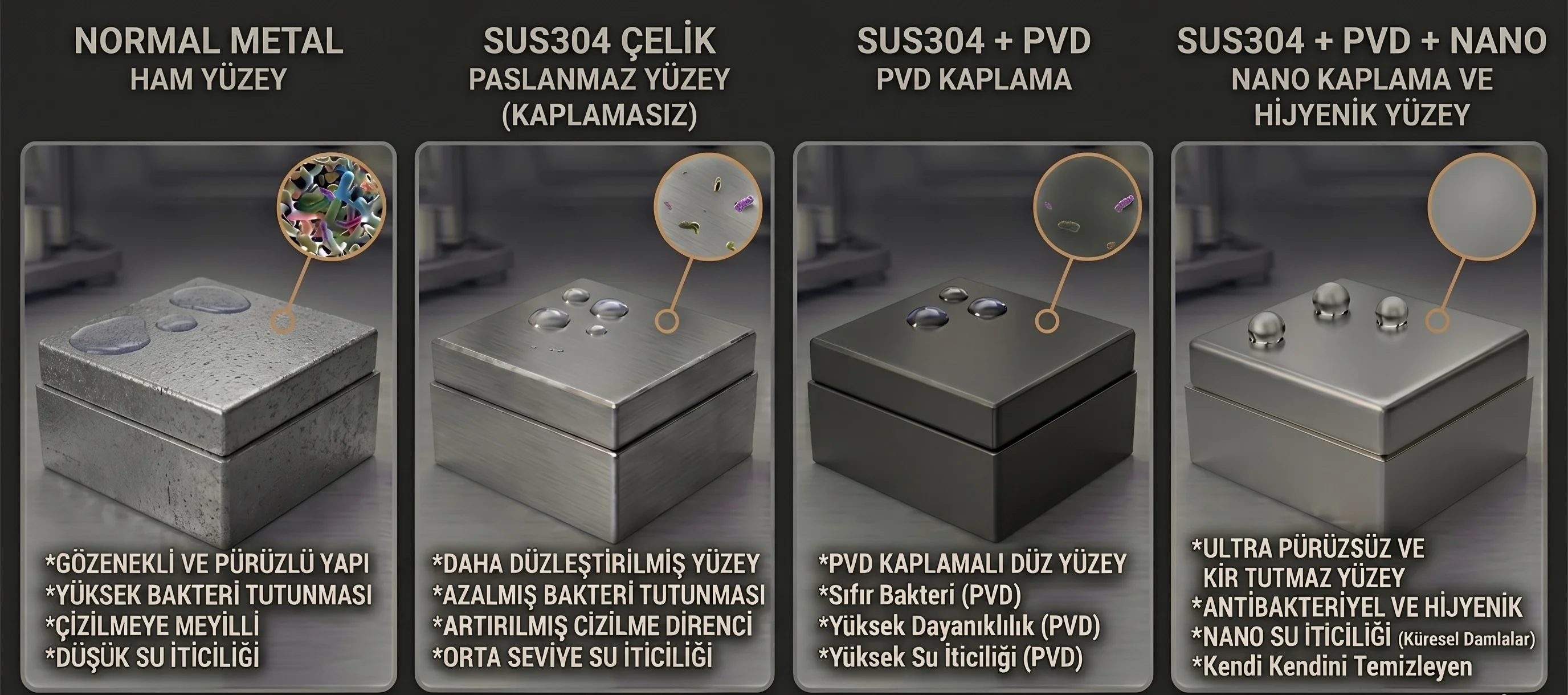 Schnelle Akıllı Evye Dayanıklı Yüzey