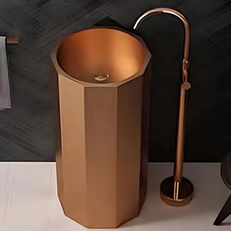 Schnelle Sch RG8821-Monoblok Hegzagon Çelik Lavabo