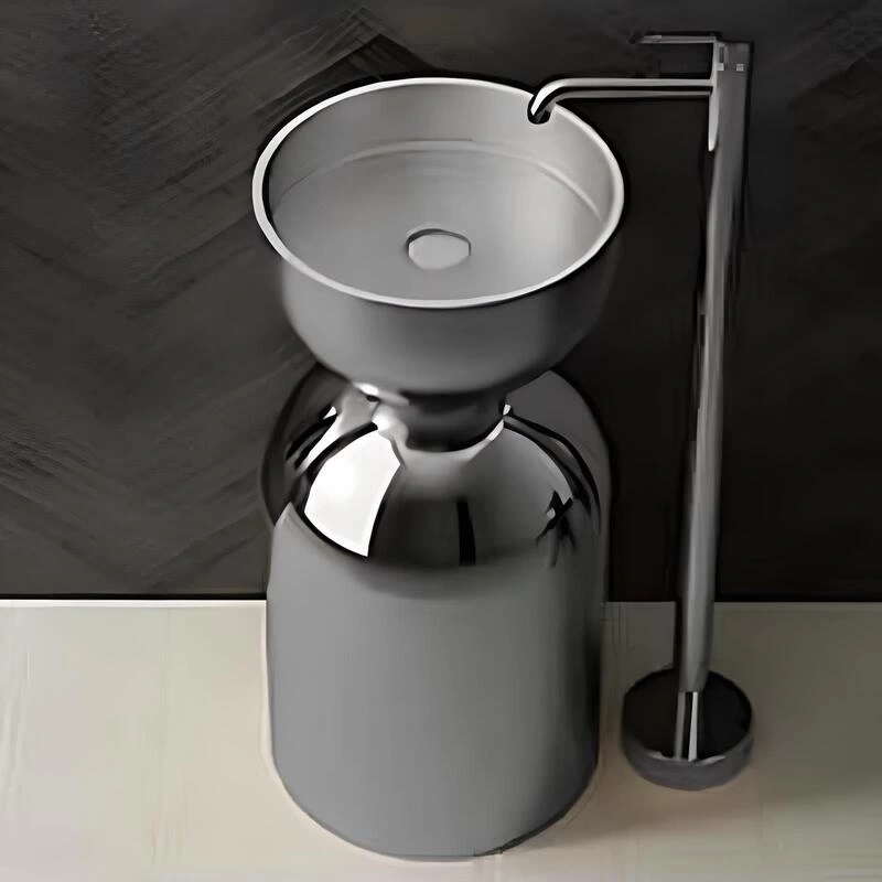 Schnelle Sch BL8825-Monoblok Oval  Çelik Lavabo