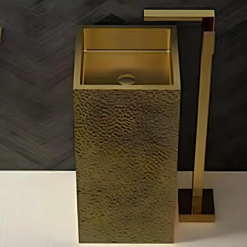 Schnelle Sch B8826-Monoblok Kare  Çelik Lavabo