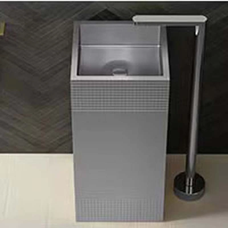 Schnelle 14 Sch BL8810-Monoblok Kare  Çelik Lavabo