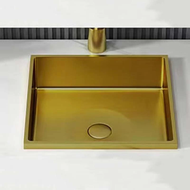 Schnelle Sch B205 Antique Tezgah Altı Dikdörtgen Çelik Lavabo