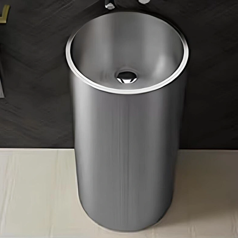 Schnelle Sch S8831 Chrome Oval Monoblok Çelik Lavabo