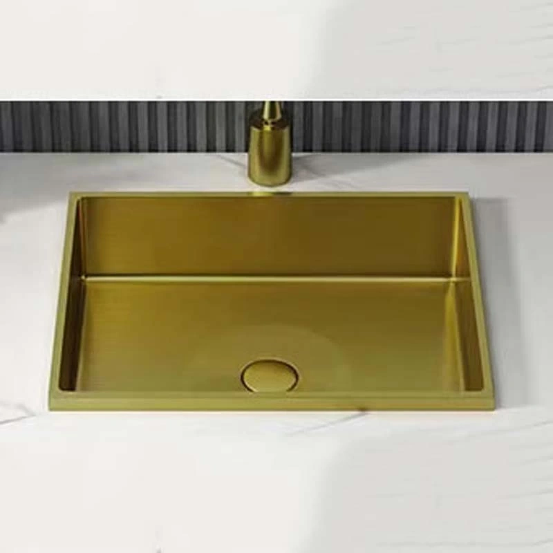 Schnelle Sch B210 Antique Tezgah Altı Dikdörtgen Çelik Lavabo