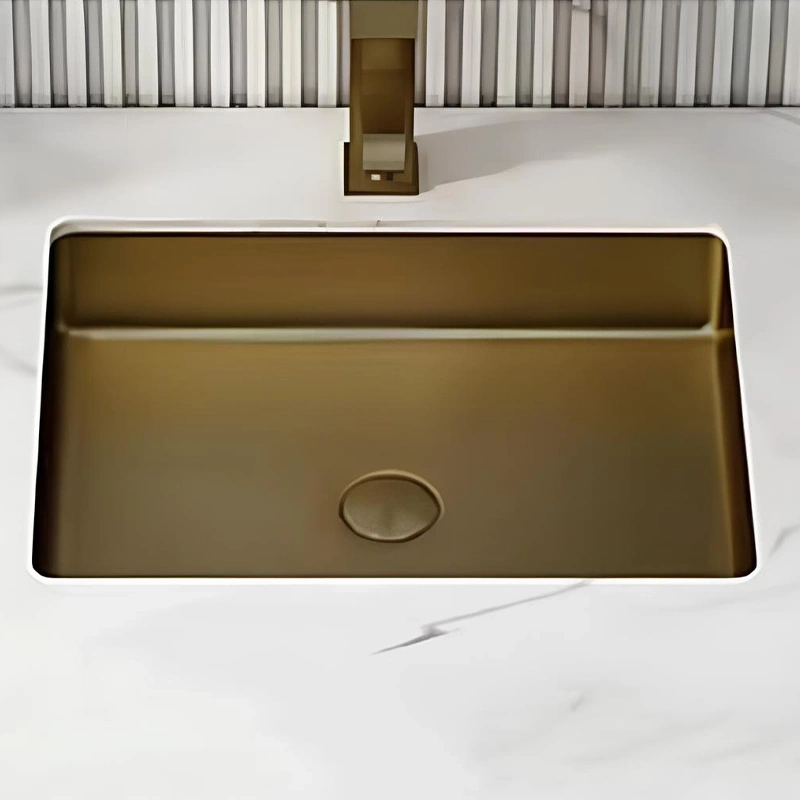 Schnelle Sch B202 Antique Tezgah Altı Dikdörtgen Çelik Lavabo