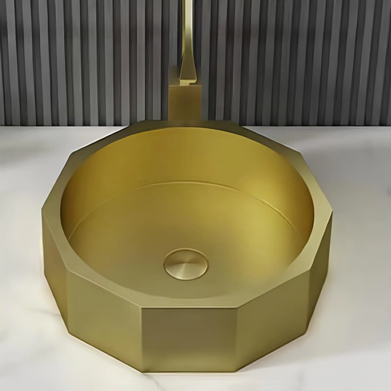 Schnelle Sch B5510 Antique Tezgah Üstü HegzagonÇelik Lavabo