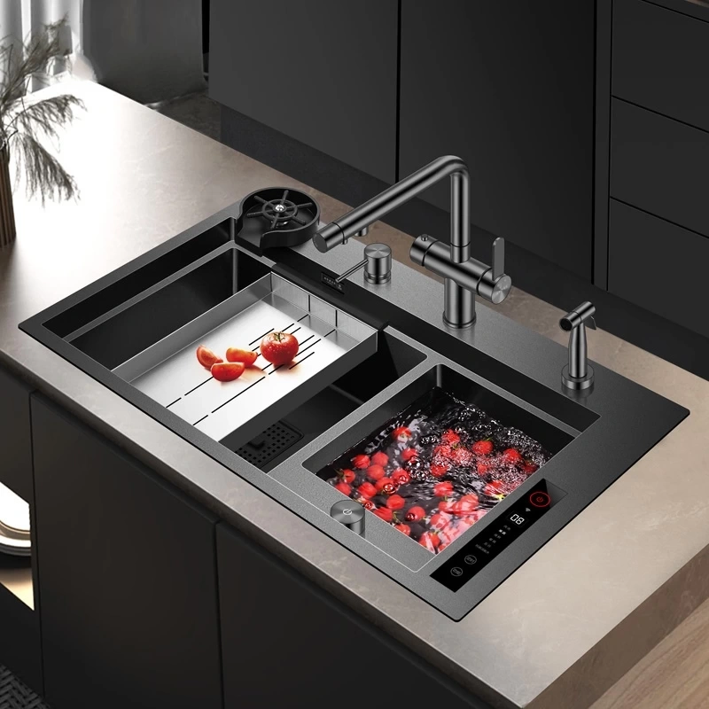 Schnelle AQ 8450NJH 84 Cm Ultrasonik Akıllı Evye