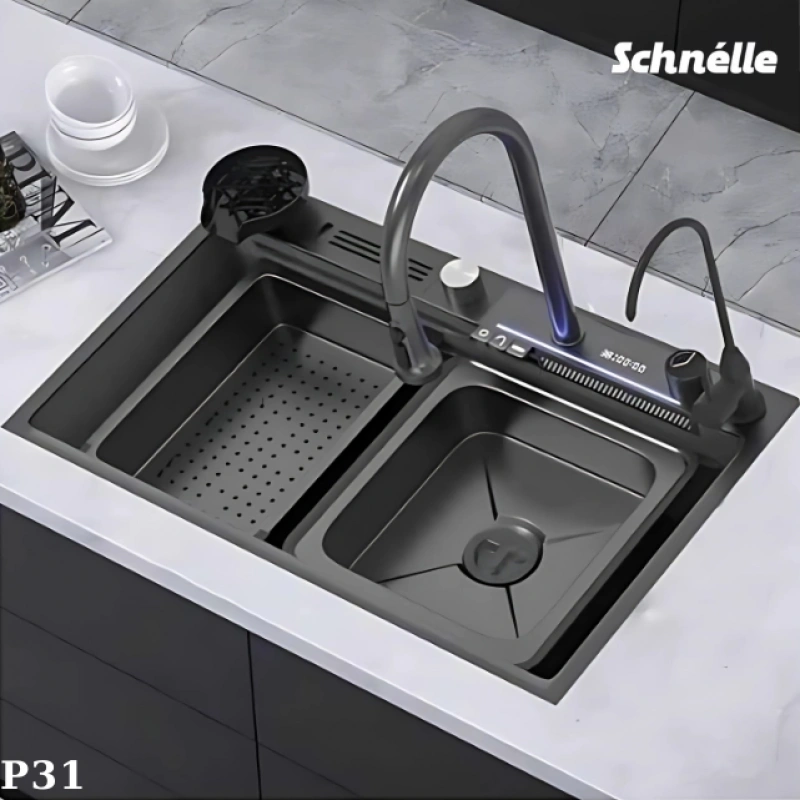 Schnelle Sch-P31 Akıllı Mutfak Evyesi 7 Fonksiyonlu