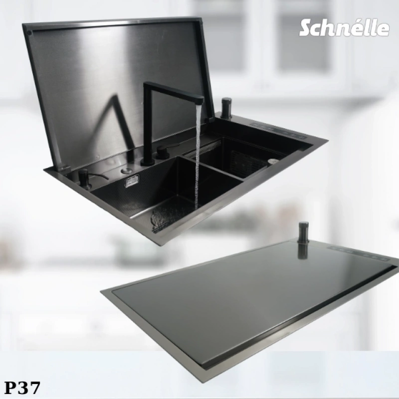 Schnelle Sch-P37 Nano Dezenfekte Pencere Önü Yeni Nesil Mutfak Evyesi