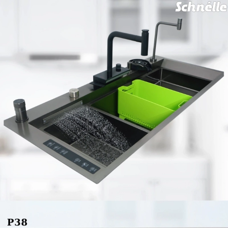 Schnelle Sch-P38 Nano Dezenfekte Akıllı Mutfak Evyesi