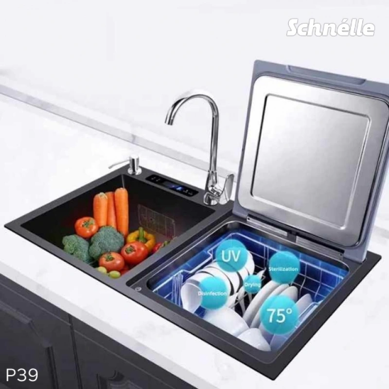 Schnelle Sch-P39 Bulaşık Makineli Nano Dezenfekte Multi Fonksiyon Mutfak Evyesi