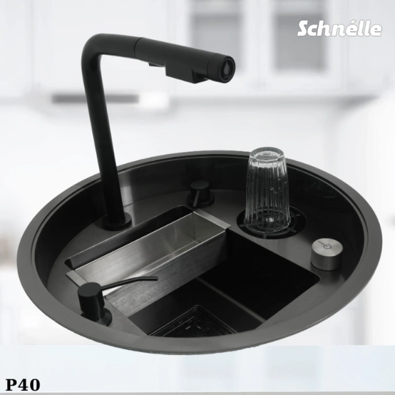 Schnelle Sch-P40 Karavan Tipi Yeni Nesil Mutfak Evyesi