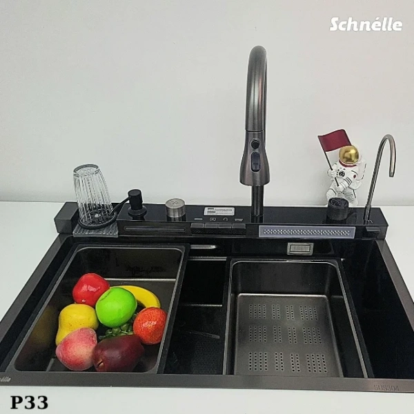 Schnelle Sch P32 Akıllı Mutfak Evyesi 9 Fonksiyonlu