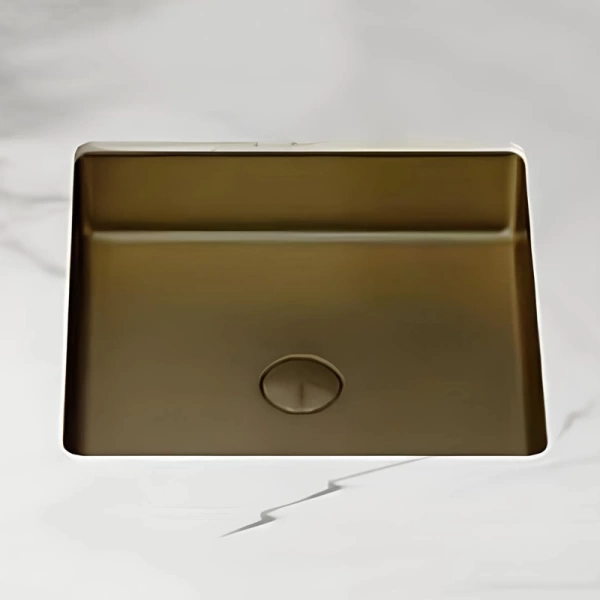 SCHNELLE 12 SCH B203 Black Tezgah Altı Dikdörtgen Çelik Lavabo