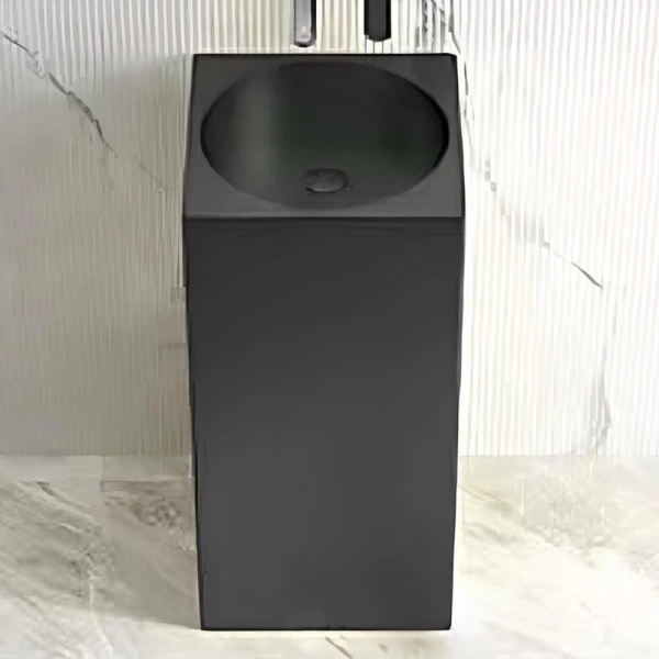 SCHNELLE 211 SCH BK8816 Black Kare Monoblok Çelik Lavabo