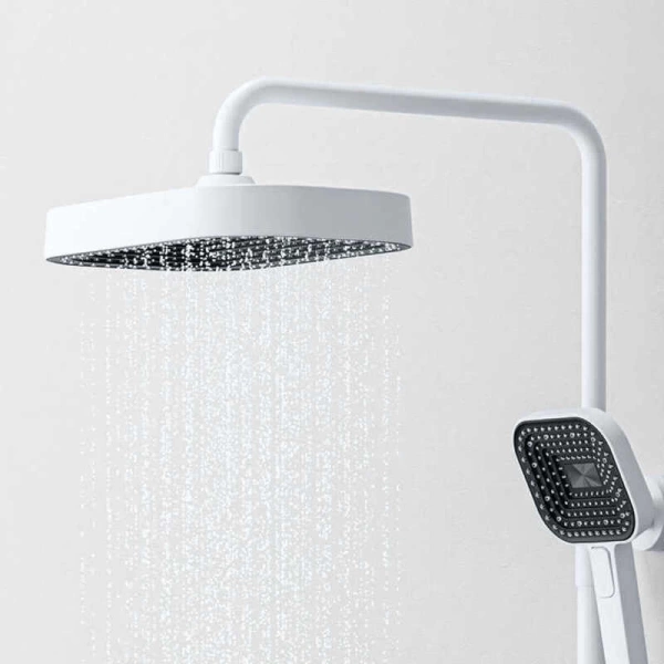 Schnelle Apple White Termostatik Duş Kolonu