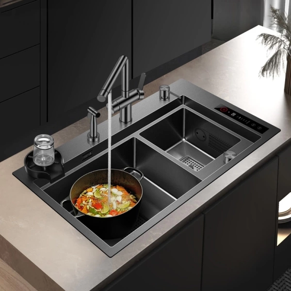 Schnelle AQ 8450NJH 84 Cm Ultrasonik Akıllı Evye
