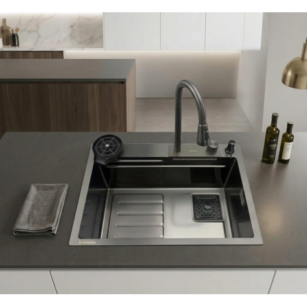 Schnelle SCH-P30 Termostatik Akıllı Evye 65x45 Cm 7 Fonksiyonlu