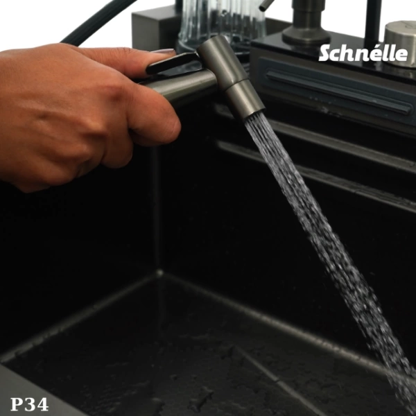 Schnelle Sch-P34 Akıllı Mutfak Evyesi 15 Fonksiyonlu
