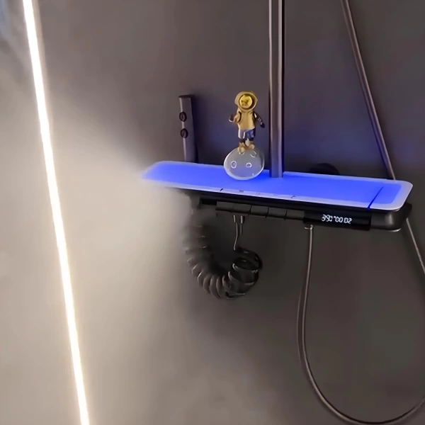 Schnelle Therapy Siyah Akıllı Duş Seti