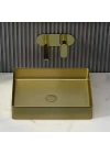 SCHNELLE 108 SCH B5504 Antique Tezgah Üstü Dikdörtgen Çelik Lavabo
