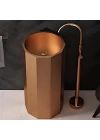 SCHNELLE 110 SCH RG8821-Monoblok Hegzagon Çelik Lavabo