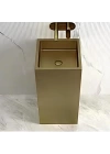 SCHNELLE 178 SCH B8804 Antique Monoblok Kare  Çelik Lavabo