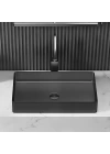 SCHNELLE 186 SCH BK5502 Black Tezgah Üstü Dikdörtgen Çelik Lavabo