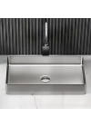 SCHNELLE 191 SCH S5502 Chrome Tezgah Üstü Dikdörtgen Çelik Lavabo