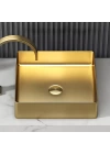 Schnelle Sch G5503 Gold Tezgah Üstü Kare Çelik Lavabo