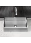 SCHNELLE 203 SCH S5514 Chrome Tezgah Üstü Dikdörtgen Çelik Lavabo