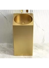 SCHNELLE 213 SCH G8816 Gold Kare Monoblok Çelik Lavabo