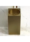 SCHNELLE 215 SCH B8816 Antique Kare Monoblok Çelik Lavabo
