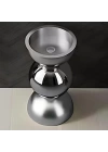 SCHNELLE 237 SCH S8827 Chrome Oval Monoblok Çelik Lavabo