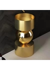 SCHNELLE 240 SCH G8828 Gold Oval Monoblok Çelik Lavabo