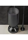SCHNELLE 244 SCH BK8829 Black Oval Monoblok Çelik Lavabo