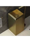 SCHNELLE 254 SCH B8830 Antique Kare Monoblok Çelik Lavabo