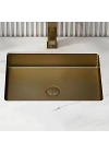 SCHNELLE 6 SCH B202 Antique Tezgah Altı Dikdörtgen Çelik Lavabo